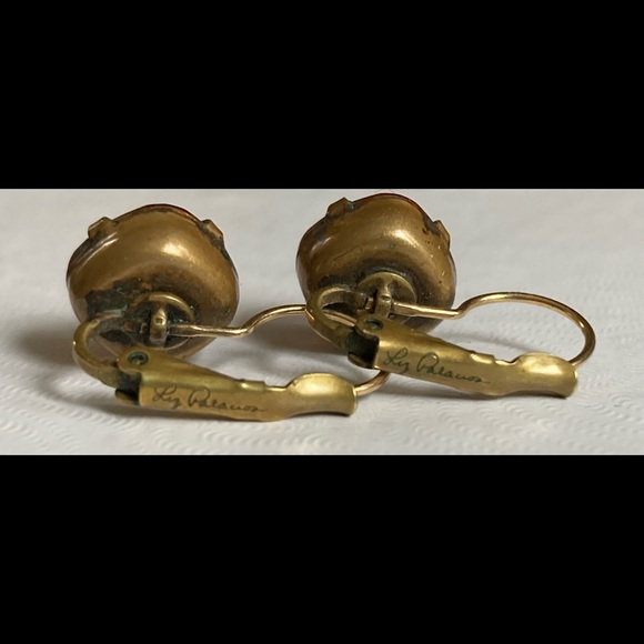 LIZ PAIACIOS Pink Crystal Pierced Earrings - Picture 14 of 14